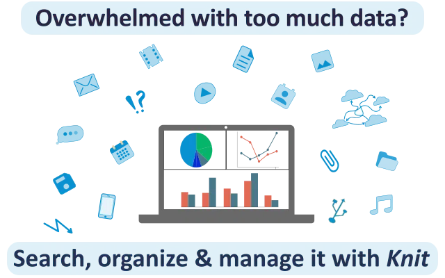 Simplify your digital life with the Datamaton Digital Manager Knit